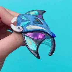 Erstwilder The Mercurial Manta Ray Brooch^ Brooches