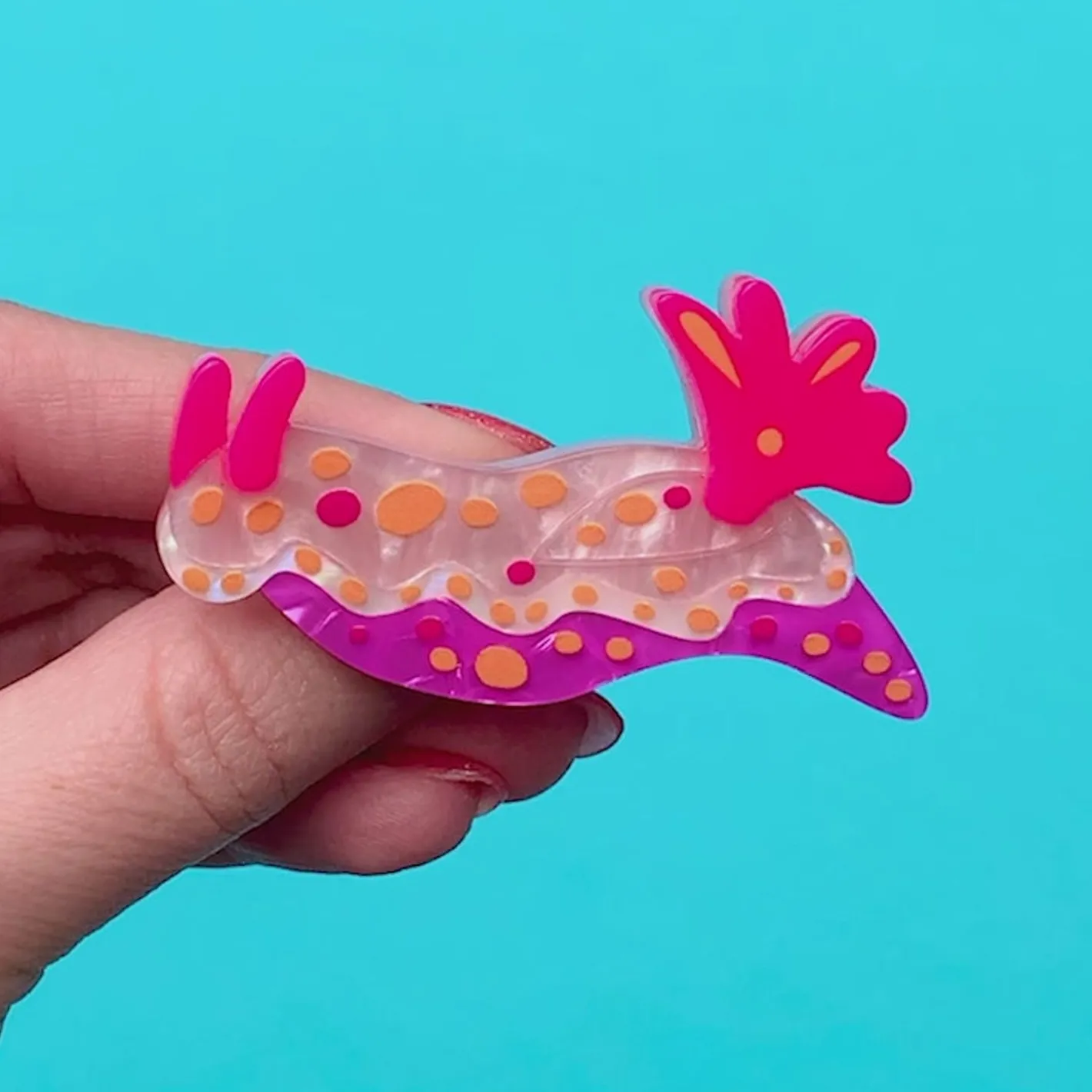 Erstwilder The Nebulous Nudibranch Brooch^ Brooches