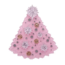 Erstwilder The Night Before Pink-Mas Brooch^ Brooches