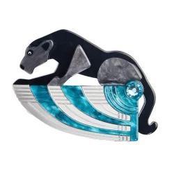 Erstwilder The Panther'S Embrace Brooch^ Brooches