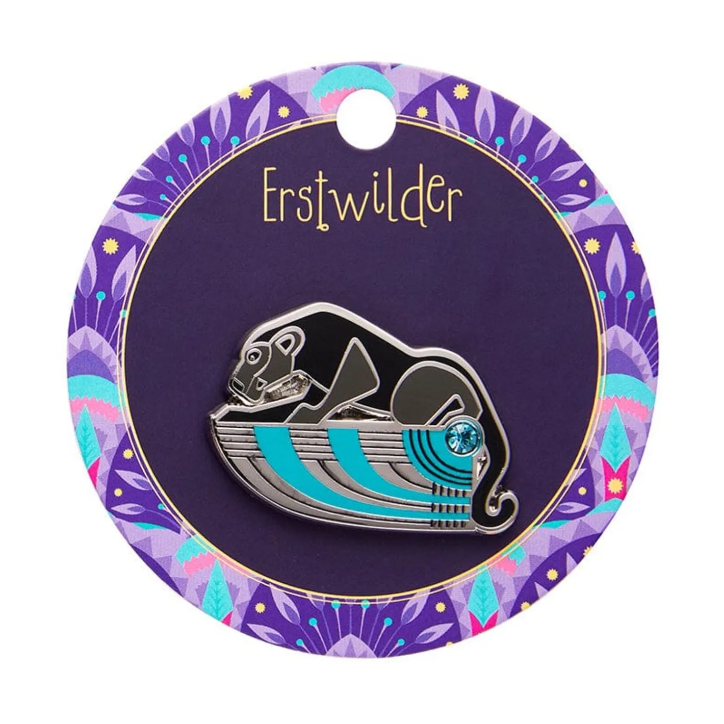 Erstwilder The Panther'S Embrace Enamel Pin^ Enamel Pins