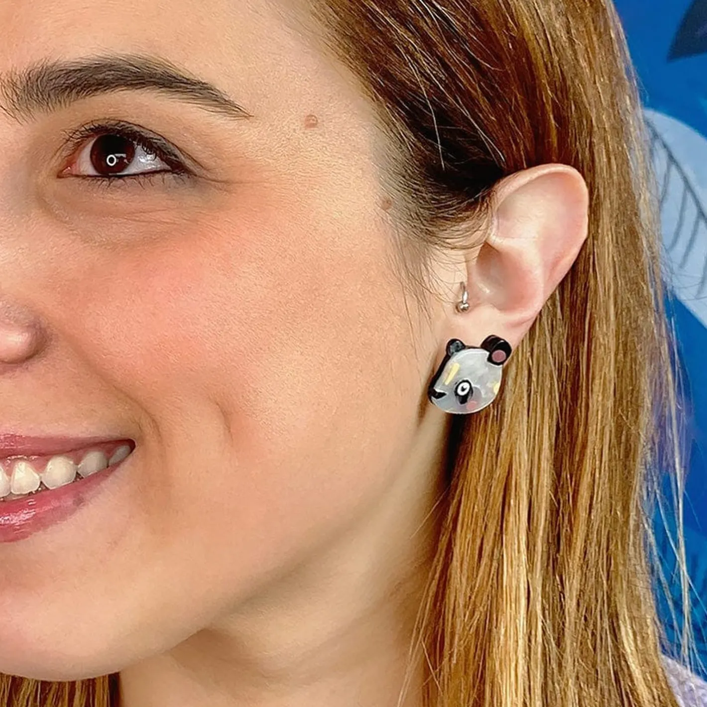 Erstwilder The Patient Panda Earrings^ Earrings