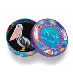 Erstwilder The Perceptive Pelican Brooch^ Brooches