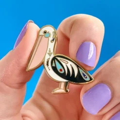 Erstwilder The Perceptive Pelican Enamel Pin^ Enamel Pins