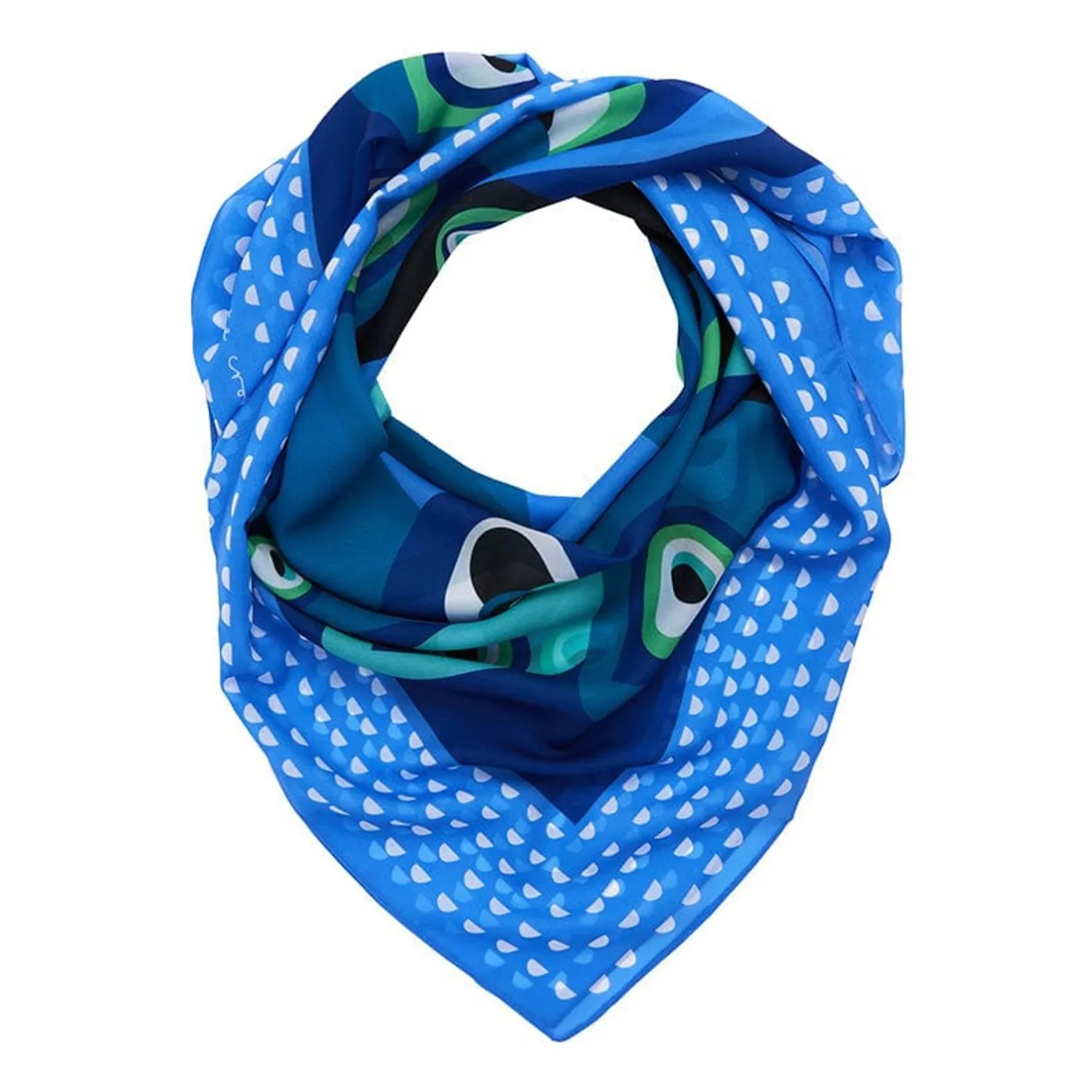 Erstwilder The Picturesque Peacock Square Scarf^ Scarves