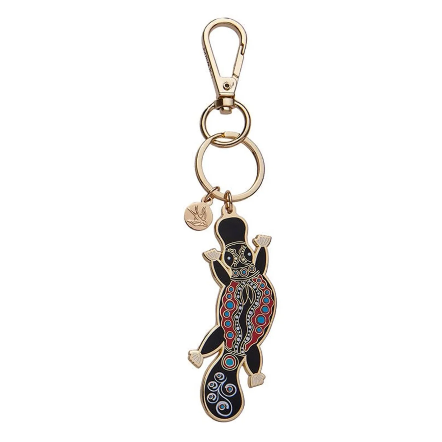 Erstwilder The Platypus 'Gugula' Key Ring^ Enamel Key Rings