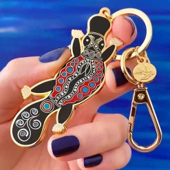 Erstwilder The Platypus 'Gugula' Key Ring^ Enamel Key Rings