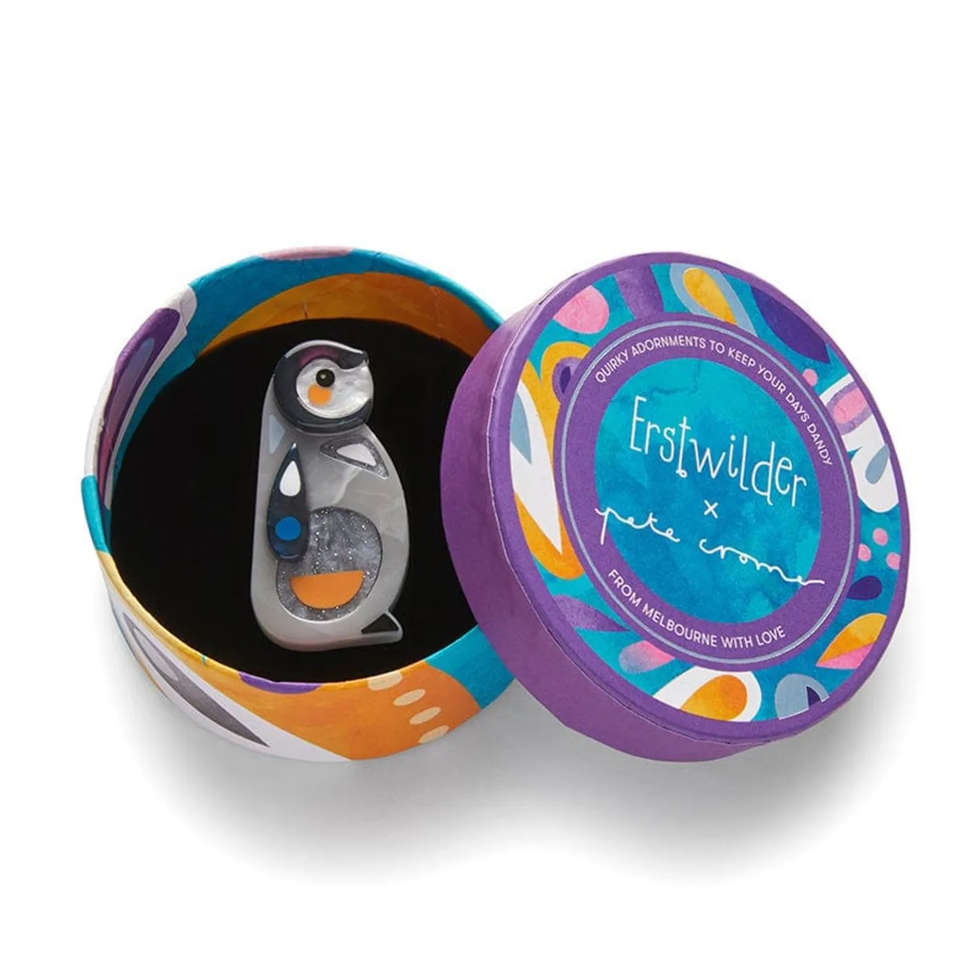 Erstwilder The Promising Penguin Mini Brooch^ Brooches
