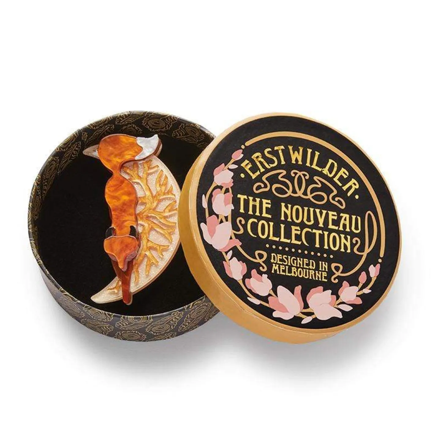 Erstwilder The Prowling Fox Brooch^ Brooches