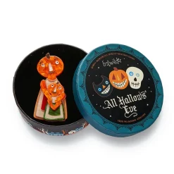 Erstwilder The Pumpkin Family Affair Brooch^ Brooches