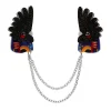 Erstwilder The Rare Red-Tail Cockatoo Cardigan Clips^ Brooches