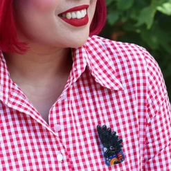 Erstwilder The Rare Red-Tail Cockatoo Brooch^ Brooches