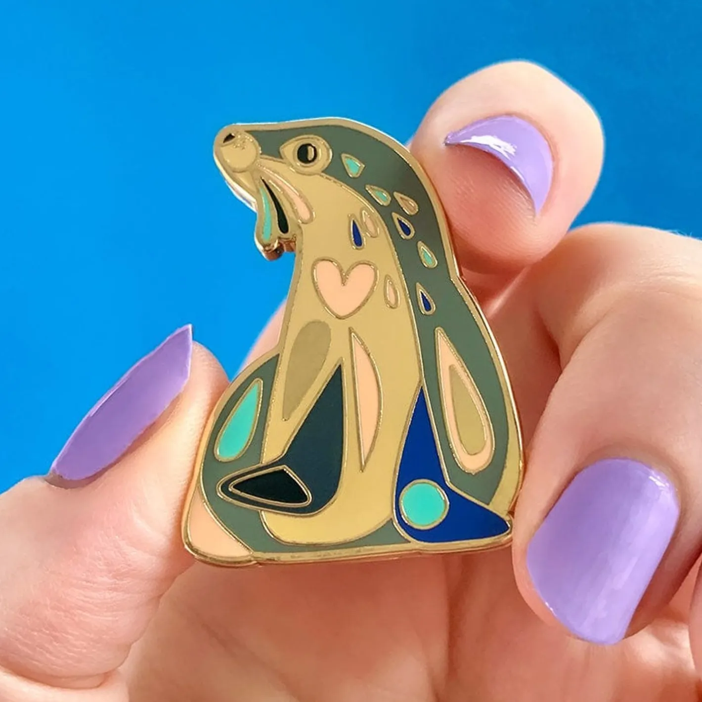 Erstwilder The Sage Sea Lion Enamel Pin^ Enamel Pins
