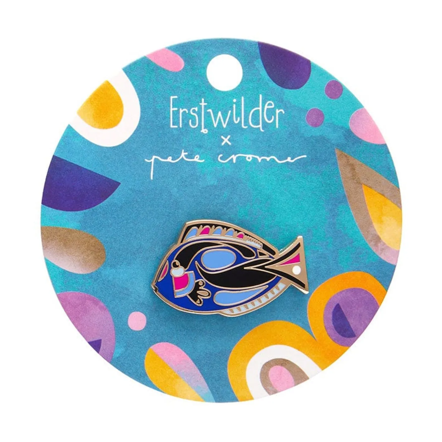 Erstwilder The Sartorial Surgeon Fish Enamel Pin^ Enamel Pins
