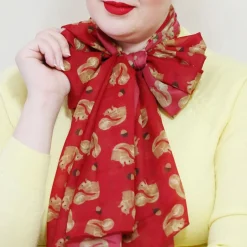 Erstwilder The Satisfied Squirrel Large Neck Scarf^ Scarves