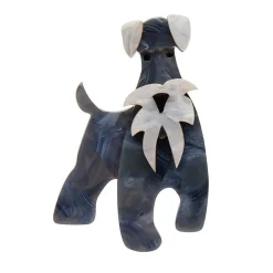 Erstwilder The Schnauzer And Klaus Brooch^ Brooches