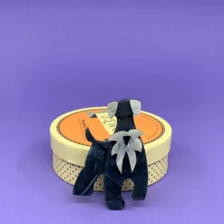 Erstwilder The Schnauzer And Klaus Brooch^ Brooches