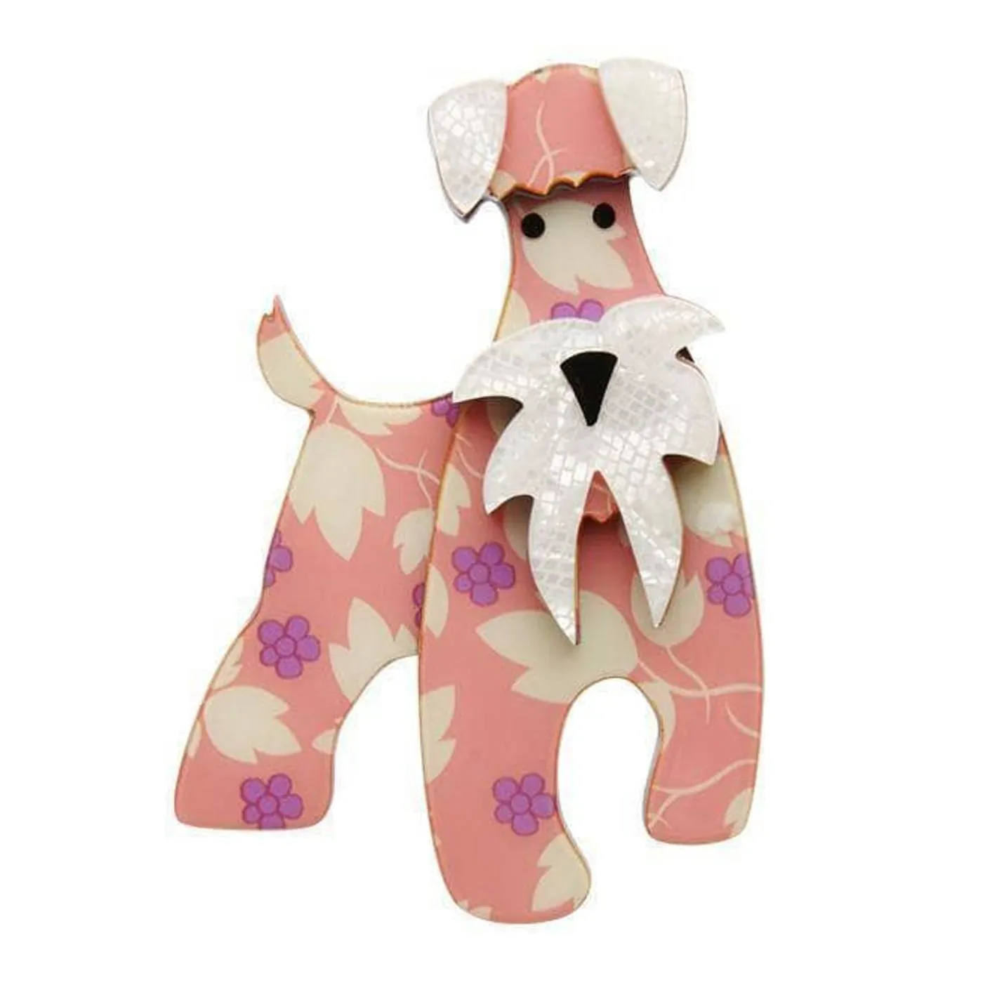 Erstwilder The Schnauzer And Klaus Brooch^ Brooches