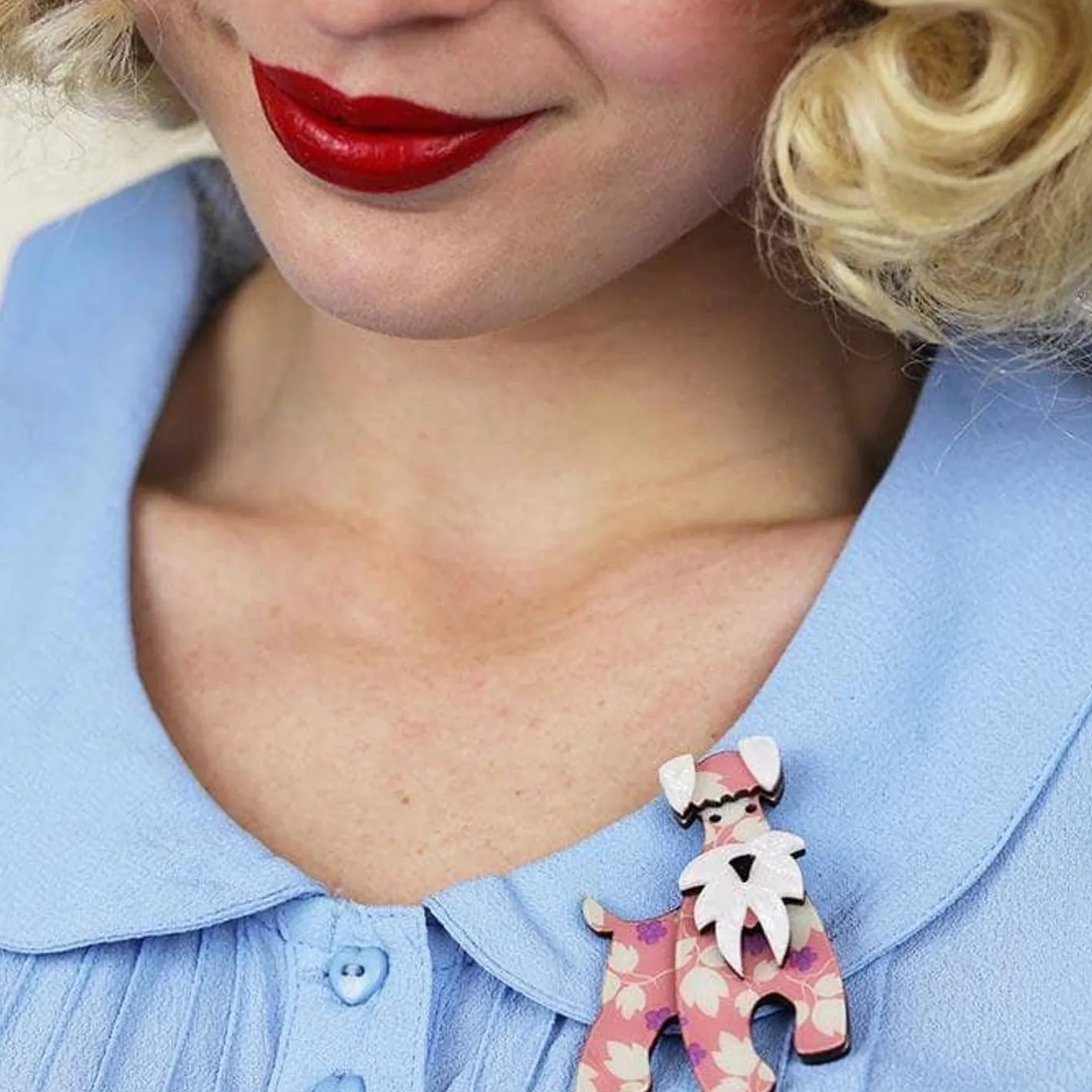 Erstwilder The Schnauzer And Klaus Brooch^ Brooches