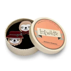 Erstwilder The Slothertons Double Brooch^ Brooches