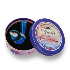 Erstwilder The Splendid Fairy Wren Brooch^ Brooches