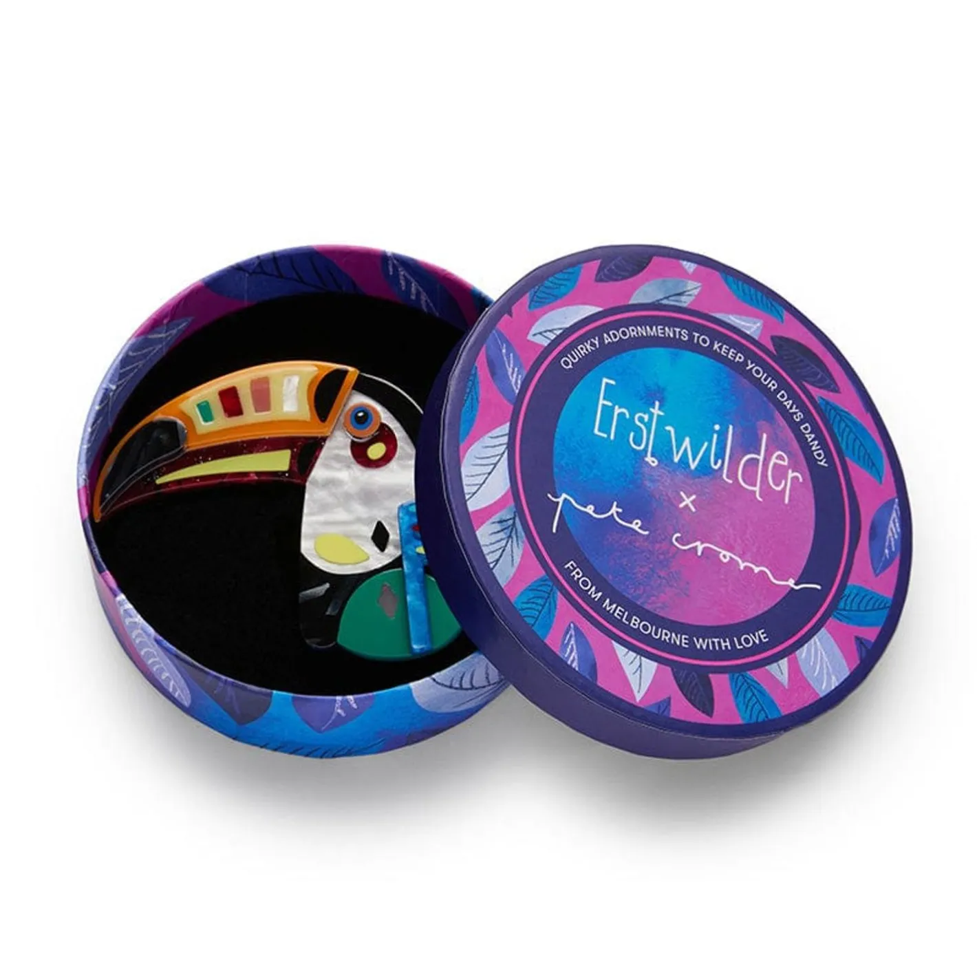 Erstwilder The Tactful Toucan Brooch^ Brooches