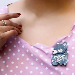 Erstwilder The Talented Tassie Devil Brooch^ Brooches
