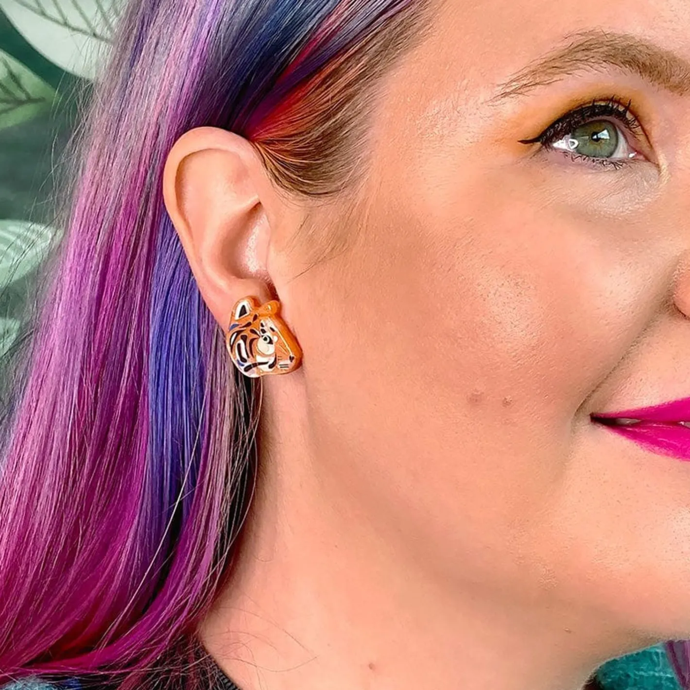 Erstwilder The Tranquil Tiger Earrings^ Earrings