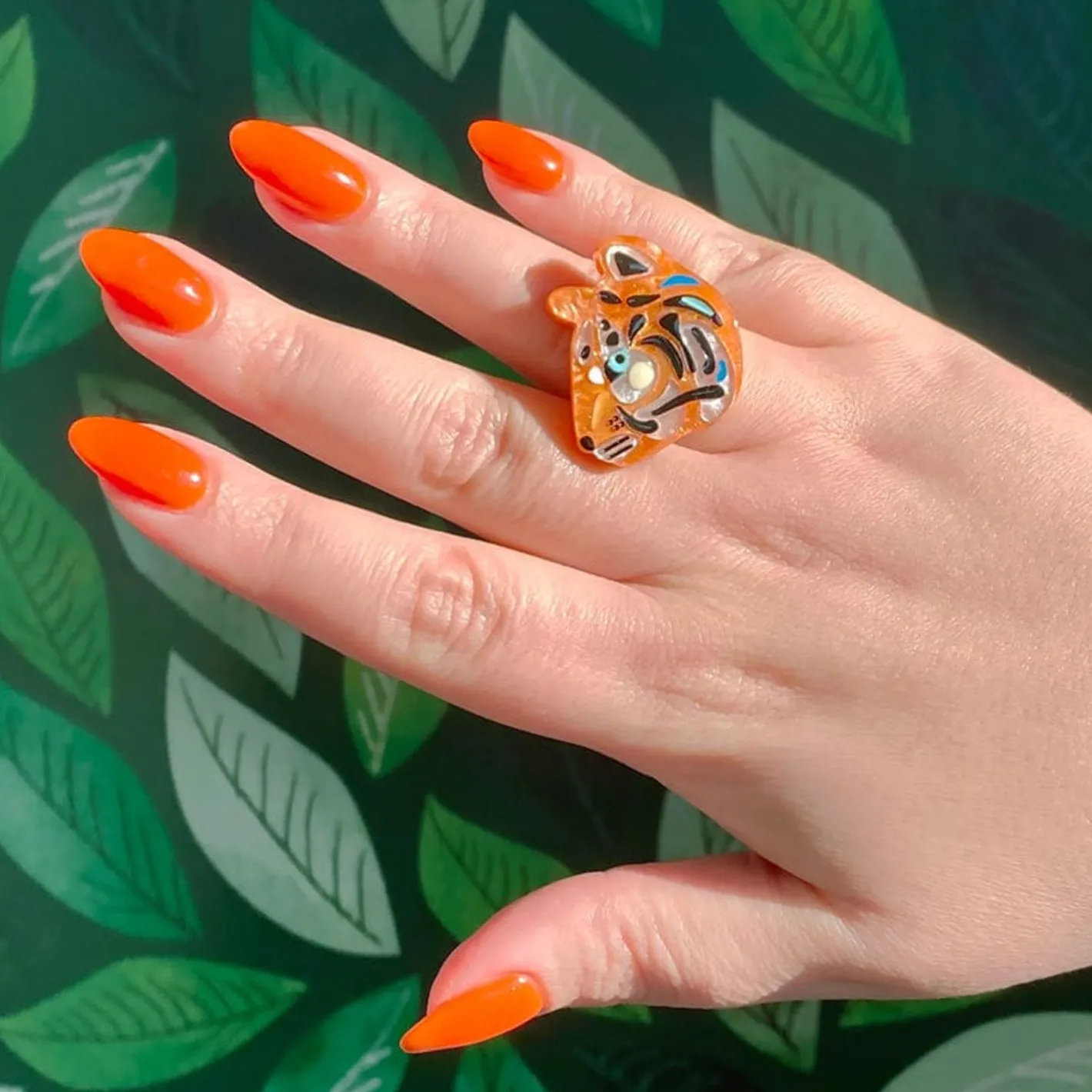 Erstwilder The Tranquil Tiger Ring^ Rings