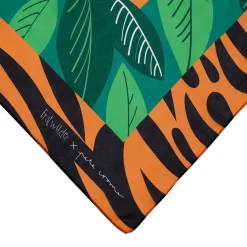 Erstwilder The Tranquil Tiger Square Scarf^ Scarves