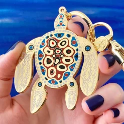 Erstwilder The Turtle 'Bungadu' Key Ring^ Enamel Key Rings