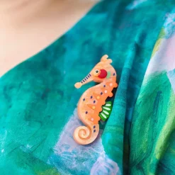Erstwilder The Wary Western Australian Seahorse Brooch^ Brooches