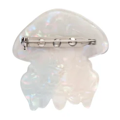 Erstwilder The Whimsical White Spotted Jellyfish Brooch^ Brooches