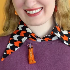 Erstwilder The Whiskered Witch Brooch^ Brooches