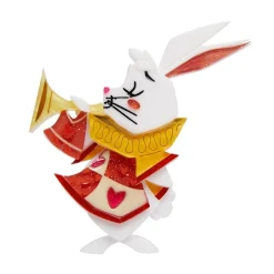 Erstwilder The White Rabbit Announces Brooch^ Brooches