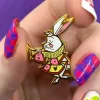 Erstwilder The White Rabbit Announces Enamel Pin^ Enamel Pins
