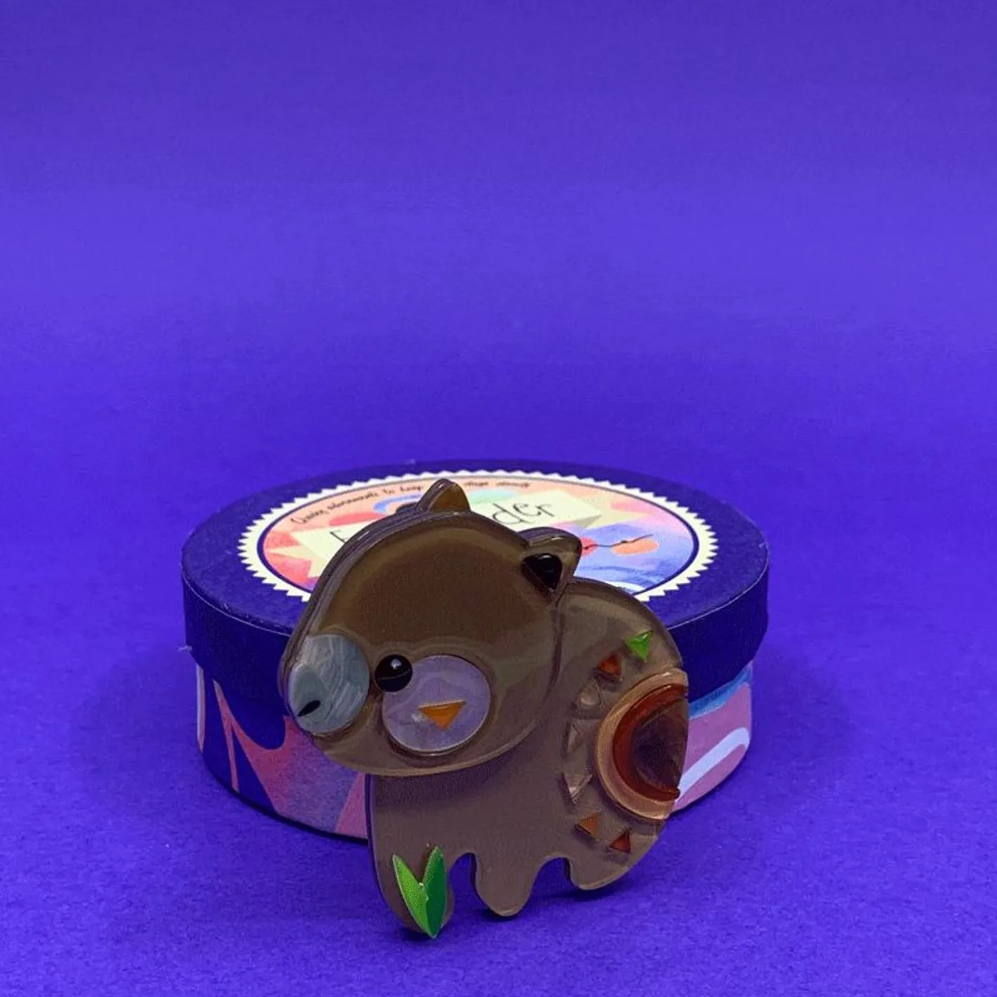 Erstwilder The Wondrous Wombat Brooch^ Brooches
