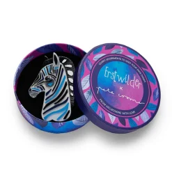 Erstwilder The Zealous Zebra Brooch^ Brooches