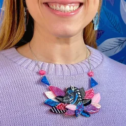 Erstwilder The Zealous Zebra Necklace^ Necklaces