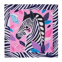 Erstwilder The Zealous Zebra Square Scarf^ Scarves