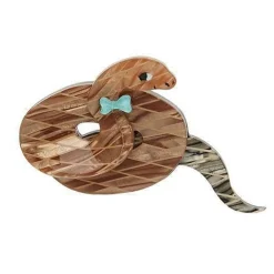 Erstwilder Theodore The Trim Taipan Brooch^ Brooches