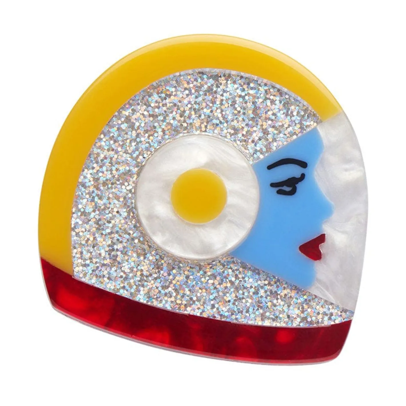 Erstwilder This Is Your Captain Brooch^ Brooches