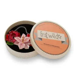 Erstwilder Tickled Pink Flower Necklace (Small)^ Necklaces