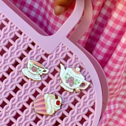 Erstwilder Time For Tea Enamel Pin Set^ Enamel Pins