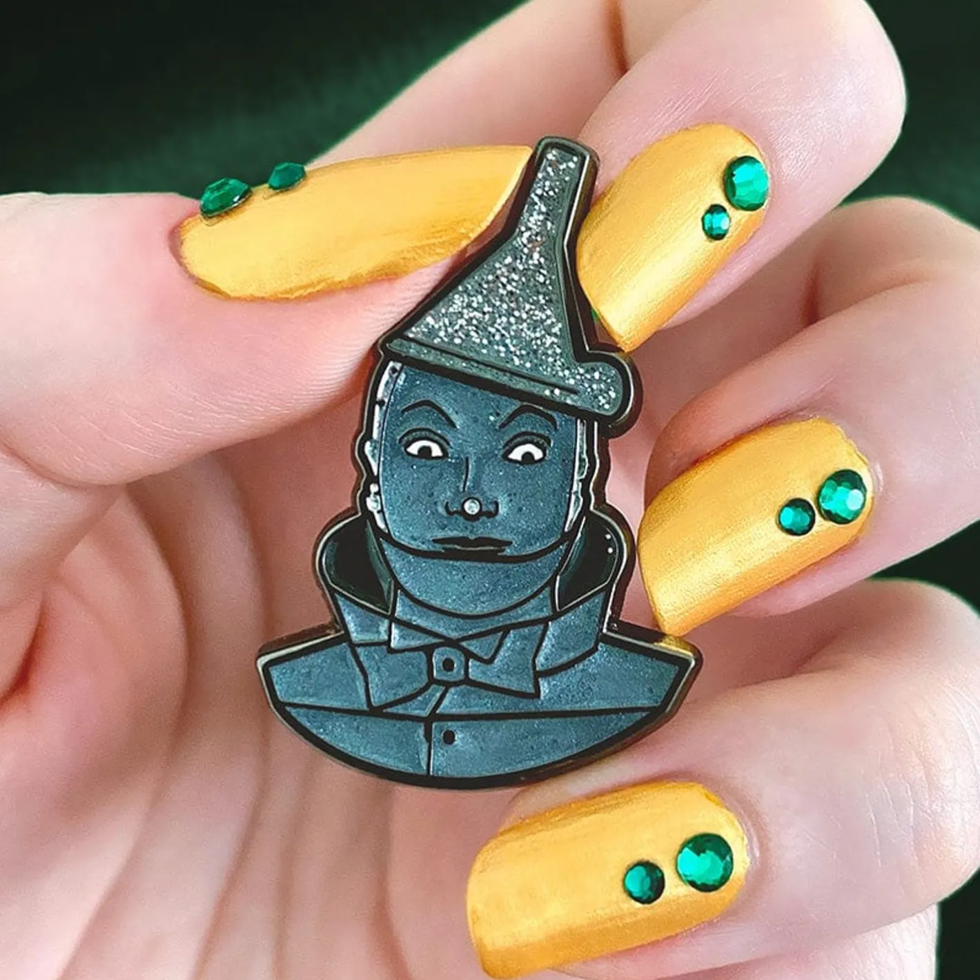 Erstwilder Tin Woodman Enamel Pin^ Enamel Pins