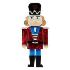 Erstwilder Tiny Tin Soldier Brooch^ Brooches