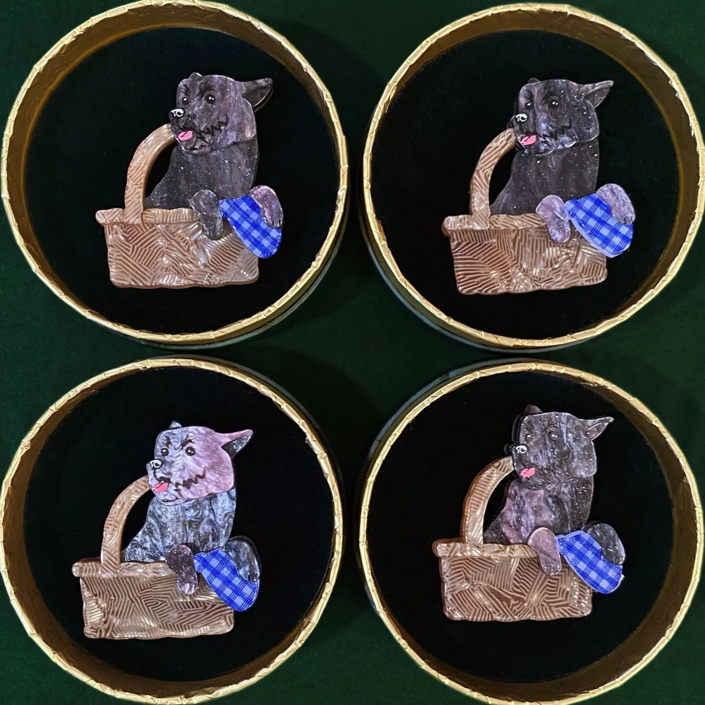 Erstwilder Toto Brooch^ Brooches