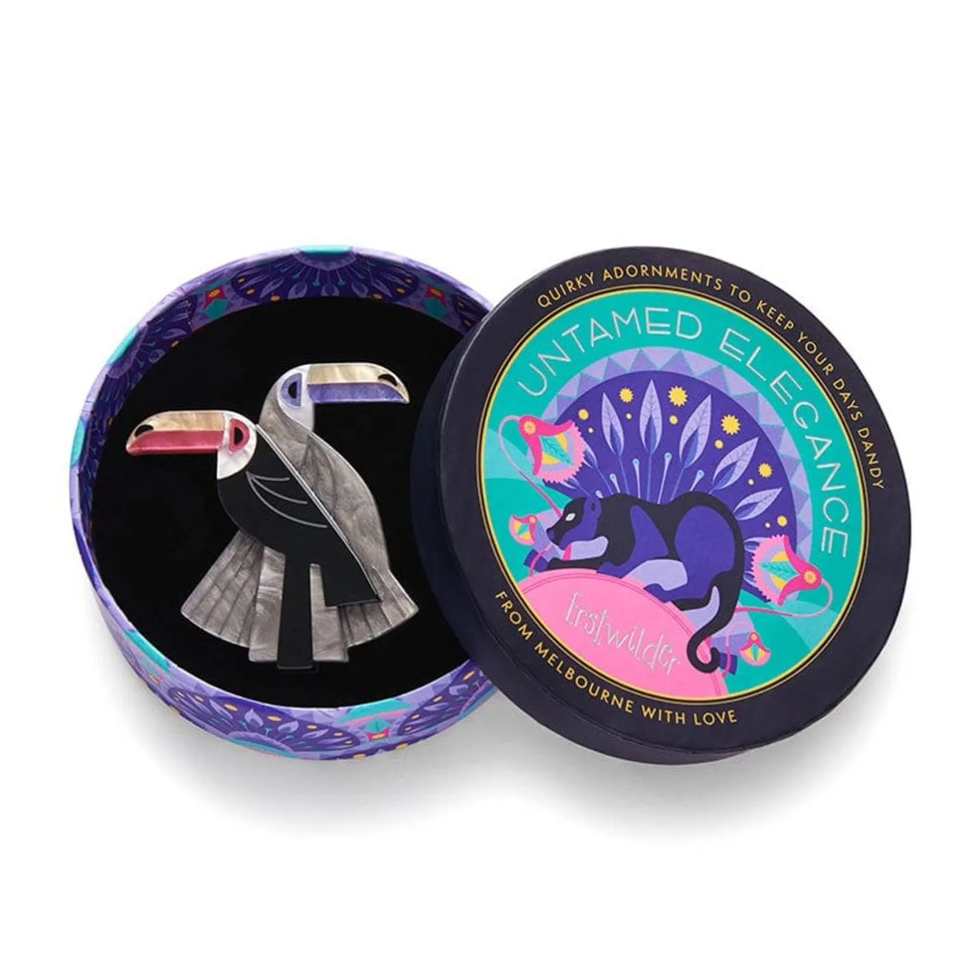 Erstwilder Toucan Tango Brooch^ Brooches