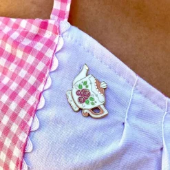 Erstwilder Traditional Teapot Enamel Pin^ Enamel Pins
