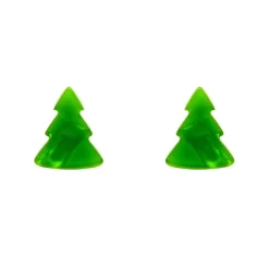 Erstwilder Tree Ripple Stud Earrings - Green^ Essential Earrings